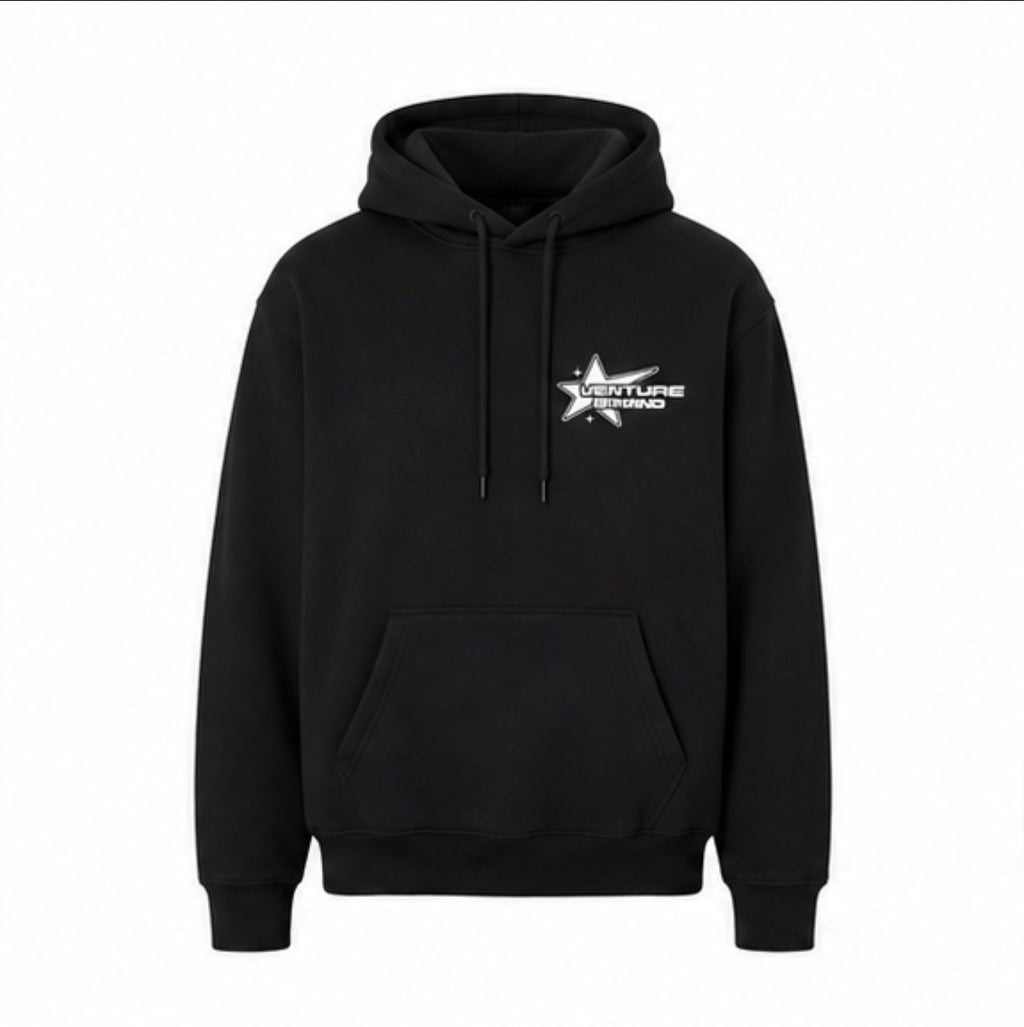Venture Hoodie-Black