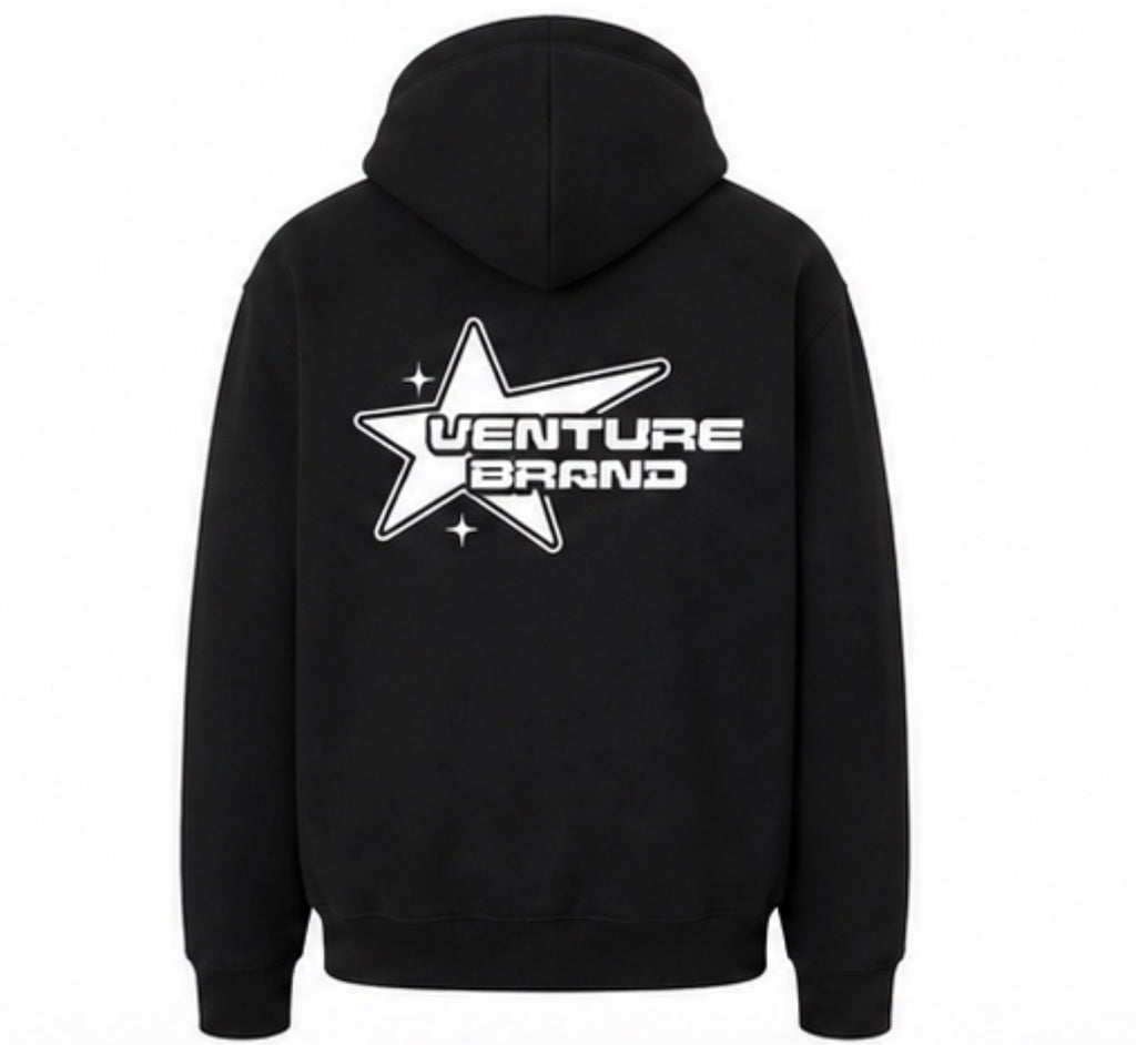 Venture Hoodie-Black
