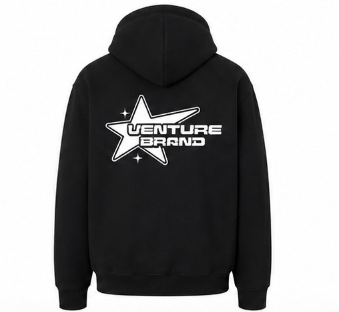 Venture Hoodie-Black
